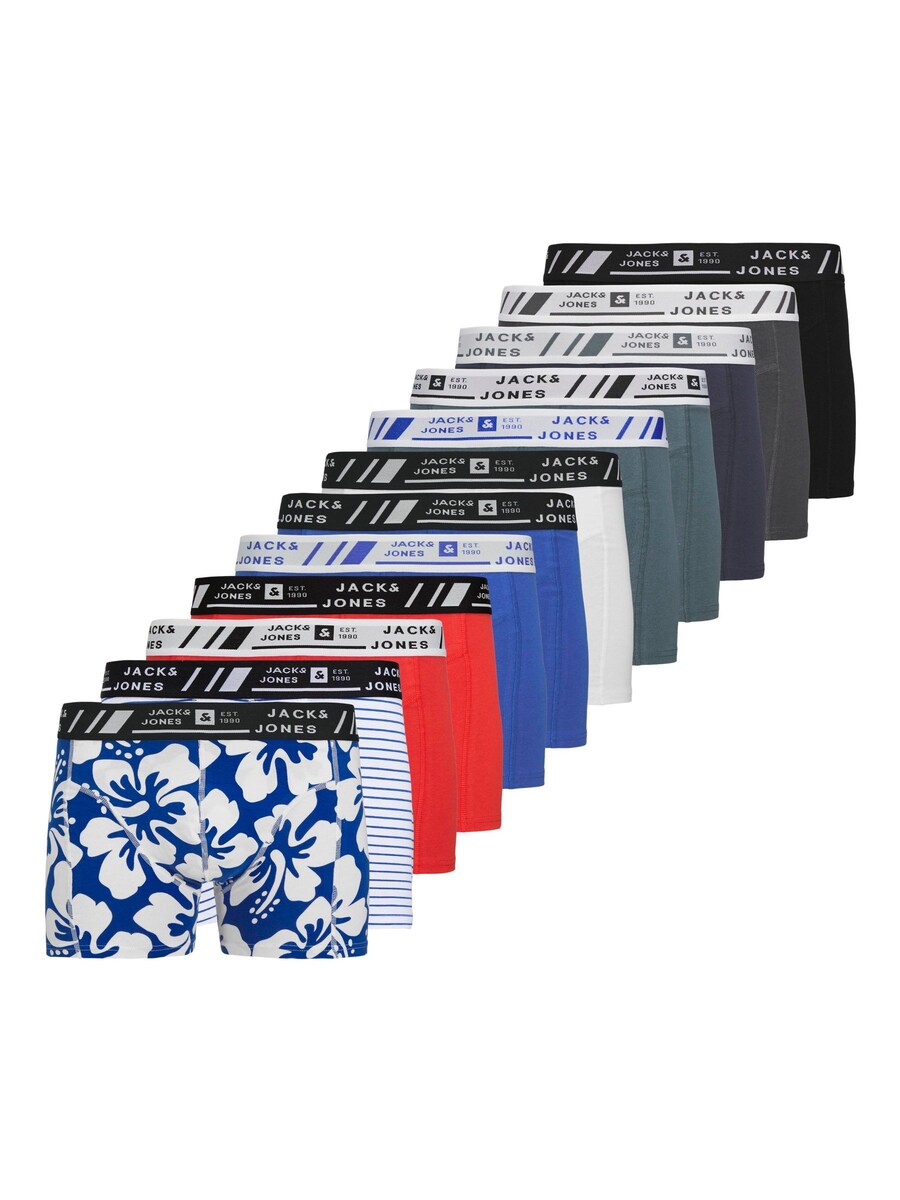 

Боксерские шорты JACK & JONES, цвет Blue/Dark grey/Petrol/Black/White