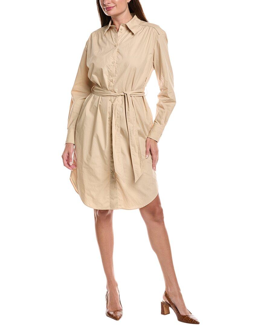 

BOSS Hugo Boss Delegant Shirtdress, бежевый