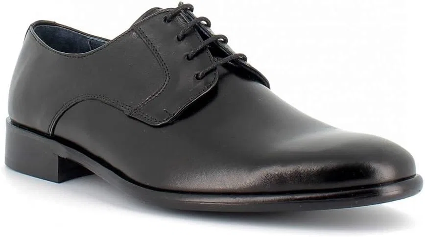 Туфли Schwarz Leder Kleid Schuhe - Leder Emirey, Toledo Black — фото 2