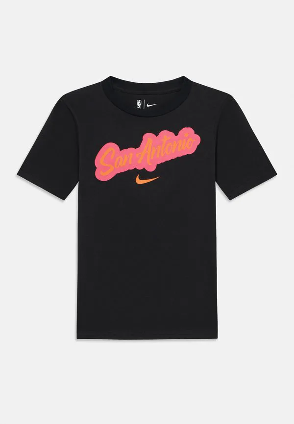 Футболка унисекс с логотипом nba san antonio spurs Nike Performance, Black