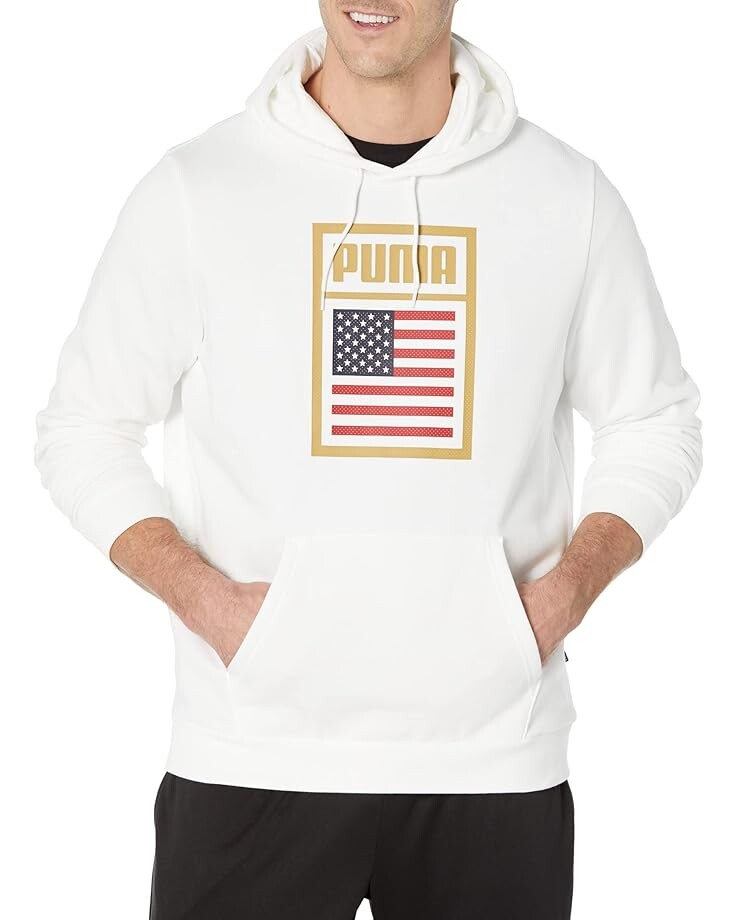 

Худи PUMA Country Flag, цвет Puma White