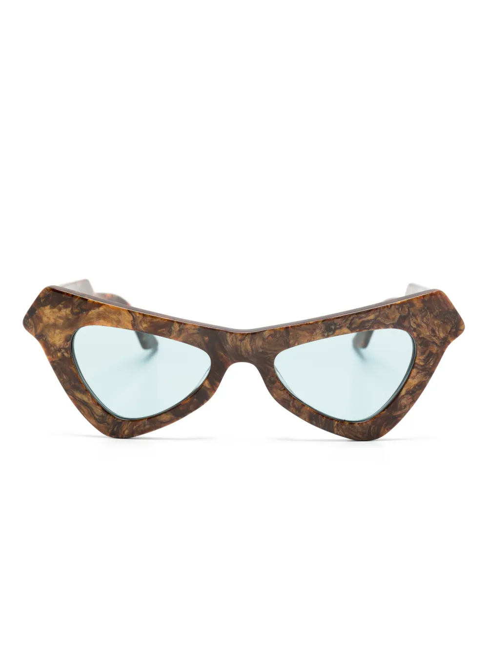 

Солнцезащитные очки Fairy Pools в оправе 'кошачий глаз' Marni Eyewear, коричневый