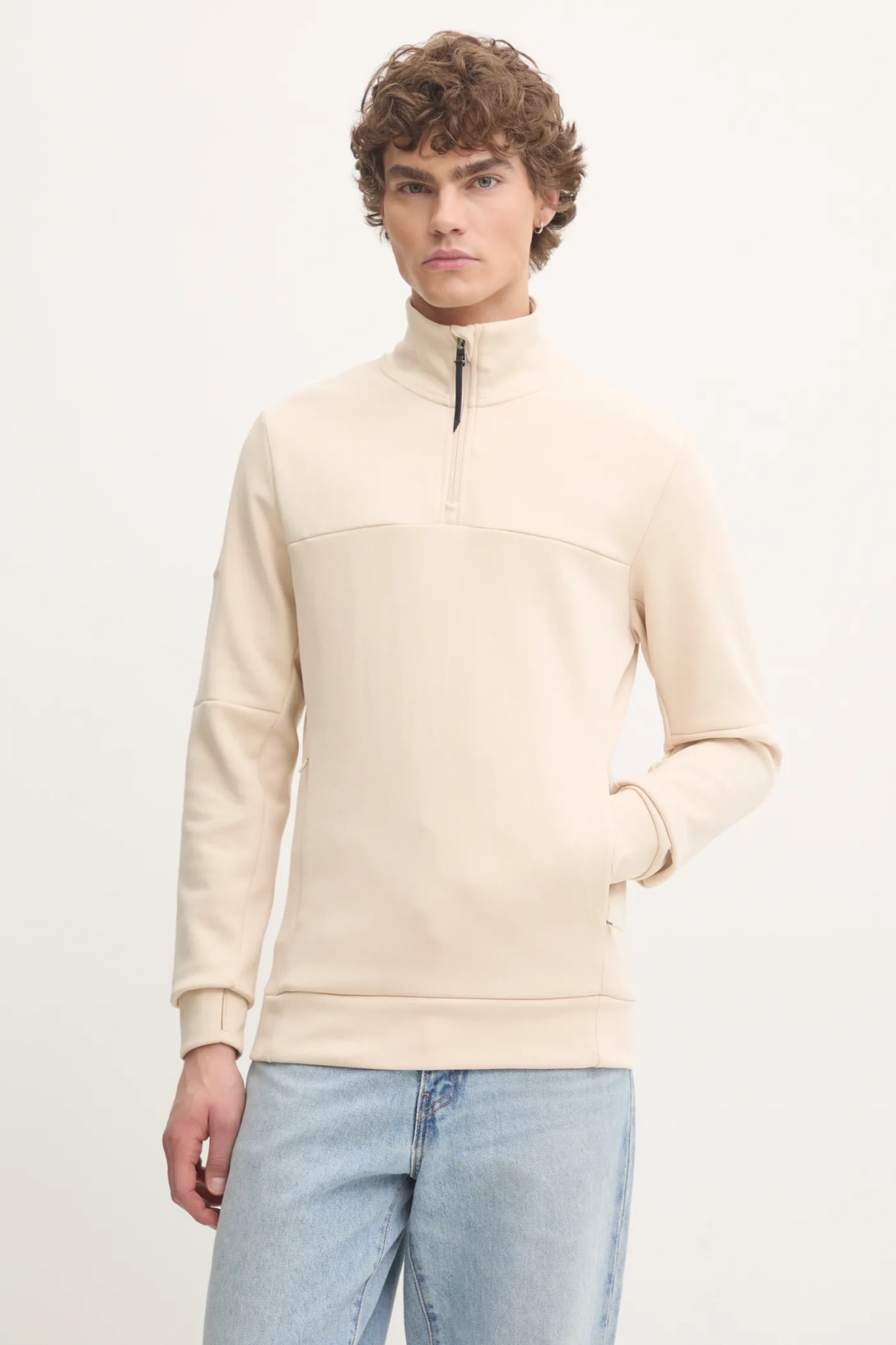 

Толстовка Superdry, бежевый