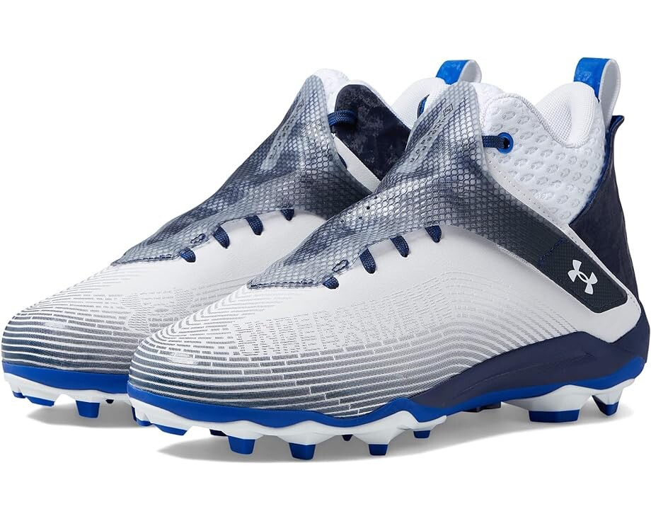 

Кроссовки Under Armour Highlight Hammer MC, цвет White/Midnight Navy/White, Серый, Кроссовки Under Armour Highlight Hammer MC, цвет White/Midnight Navy/White