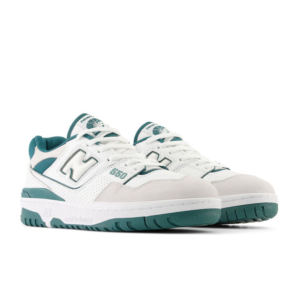 Кроссовки 550 New Balance, белый — фото 3
