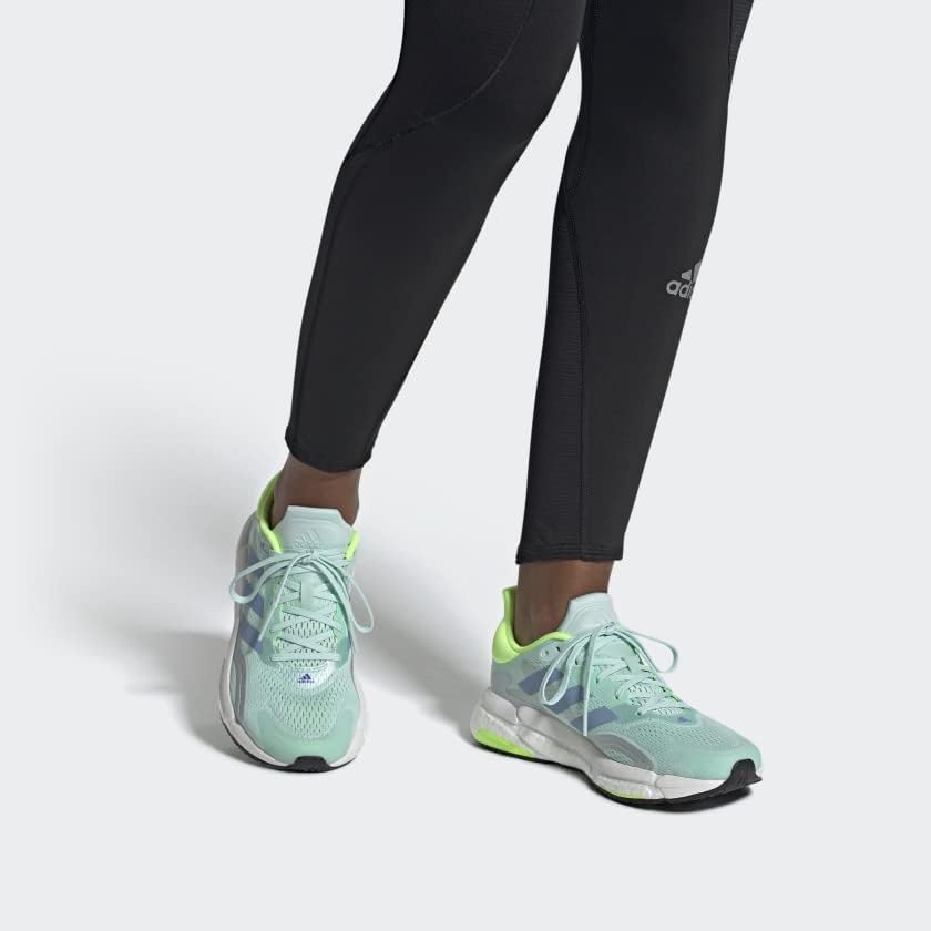 Мужские беговые кроссовки Adidas, зеленый — фото 3