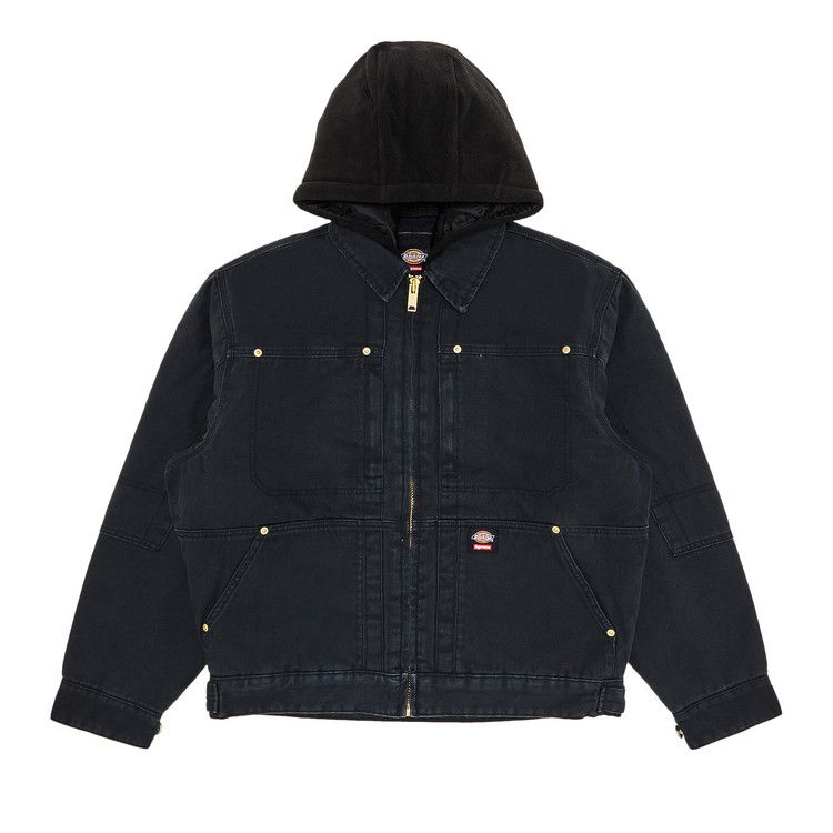 

Куртка Supreme x Dickies Hooded Work Jacket, Black