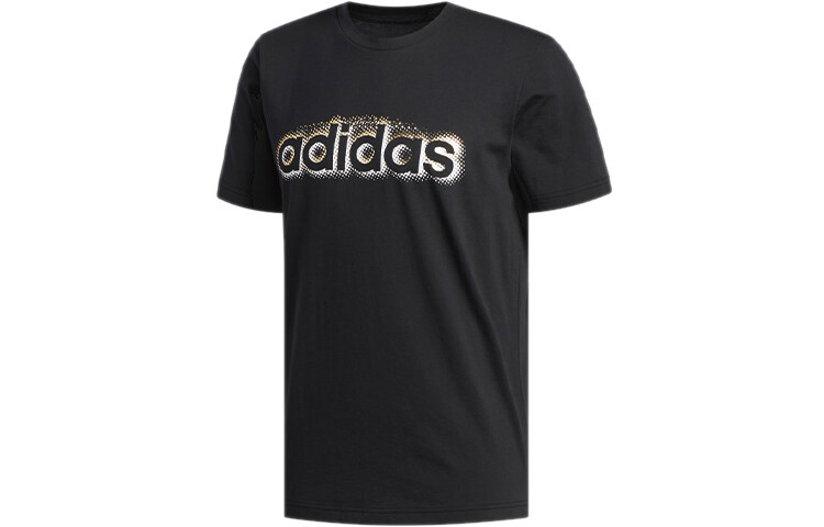 

Футболка мужская черная Adidas, черный