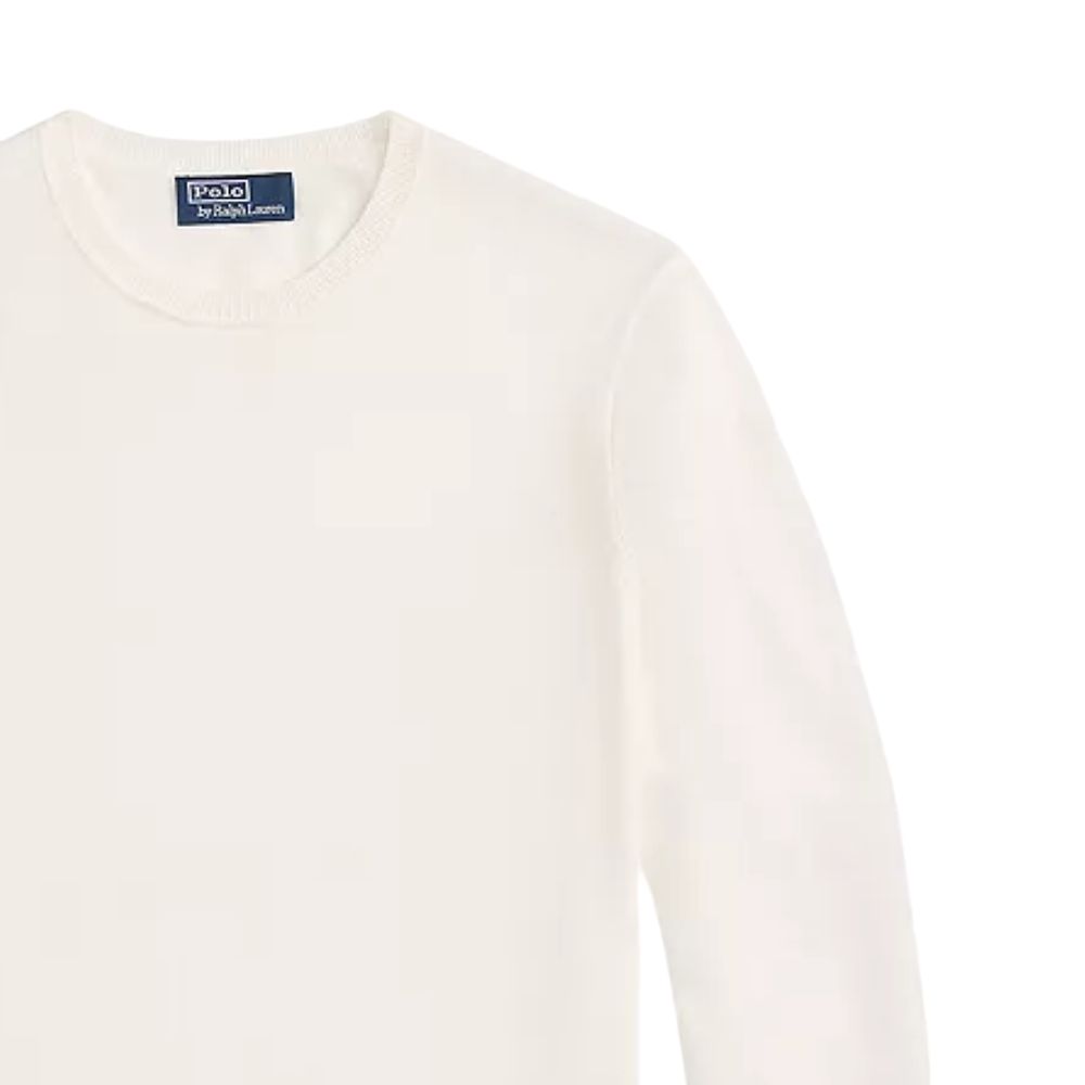 Трикотажная одежда унисекс, осень/зима 2025 Polo Ralph Lauren, белый — фото 3