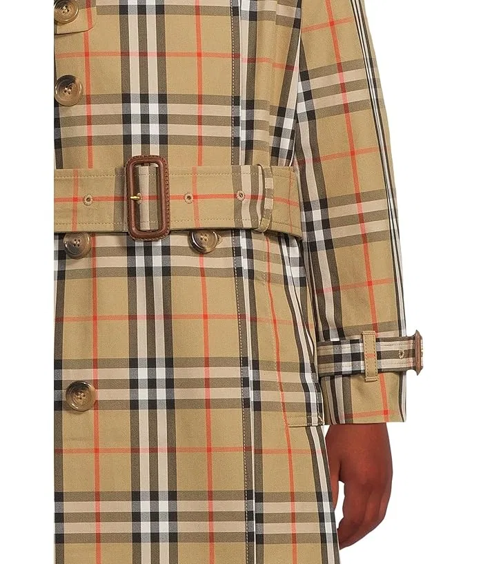 Плащ Mary Trench Coat Burberry Kids, Sand IP Check — фото 3