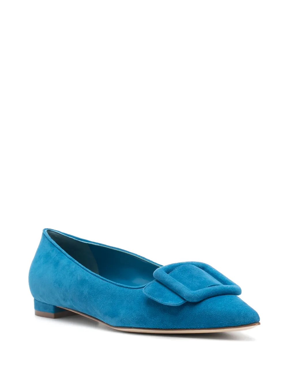 Балетки Maysale Manolo Blahnik, синий — фото 2