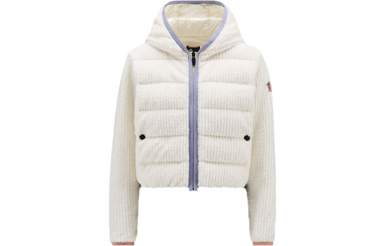

Пуховик женский белый Moncler