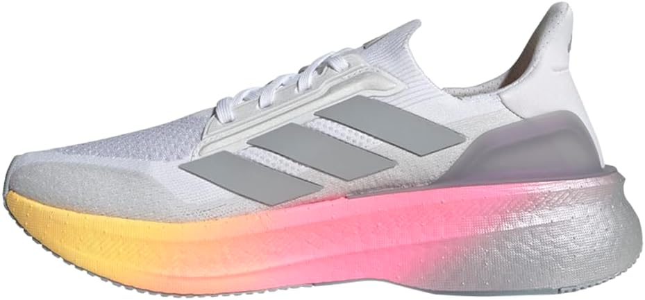 Мужские кроссовки Adidas Ultraboost 5X для бега, белый/розовый — фото 3