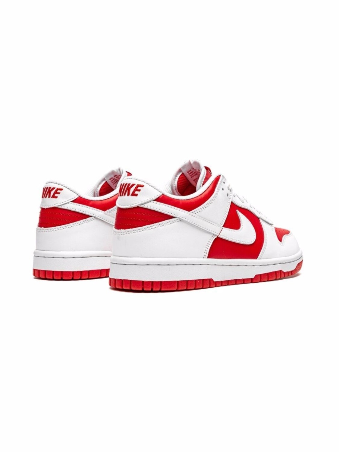 Nike Kids кроссовки Nike Dunk Low, красный — фото 3