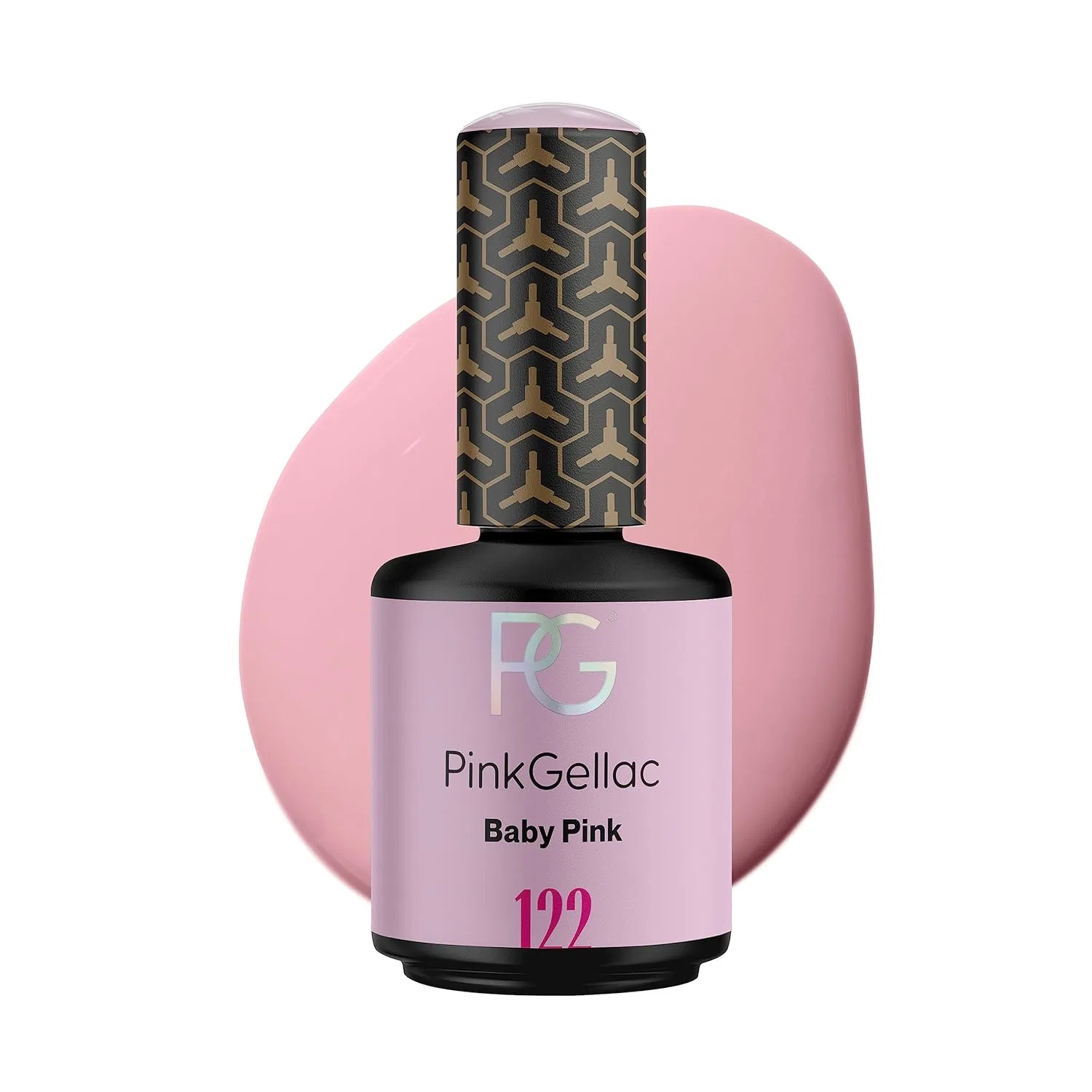 Гель-лак Pink Gellac UV 122 Baby Pink, 15 мл Pink Gellac