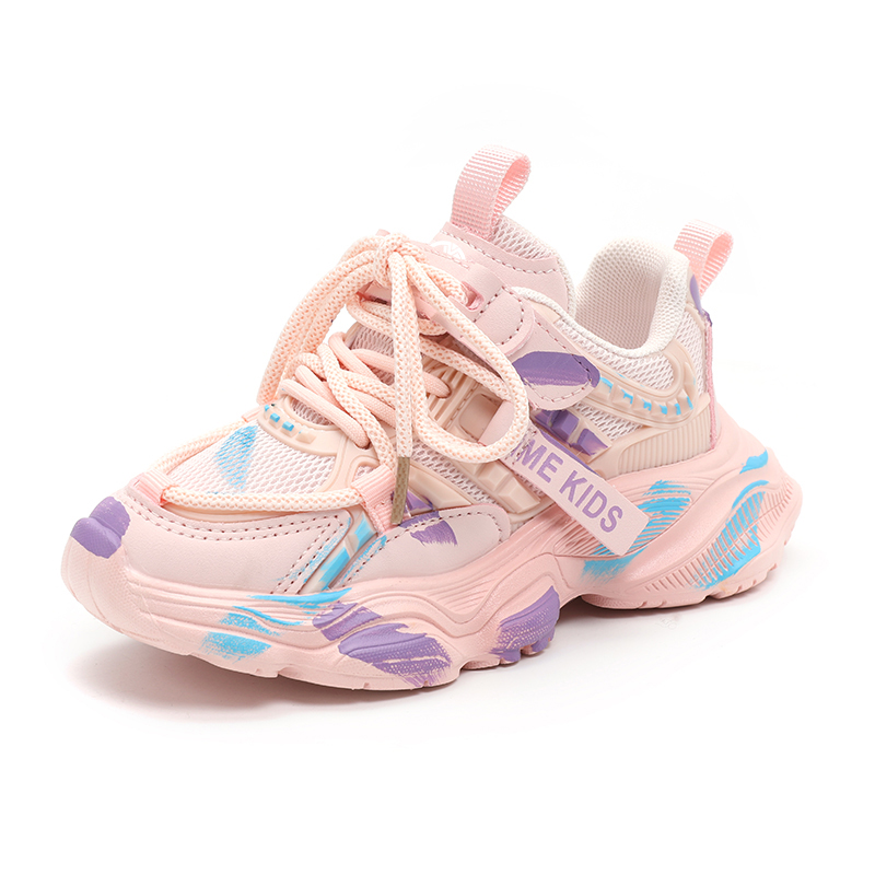 

Кроссовки для бега с низким верхом, нескользящие, износостойкие, дышащие, быстросохнущие. Yi Jiabao, розовый