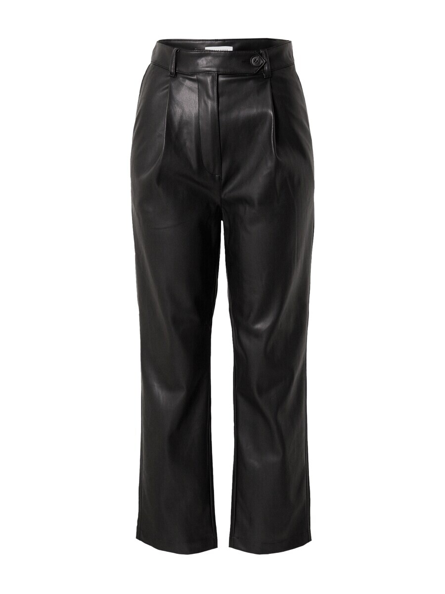 

Кожаные штаны Warehouse Loose fit Pleat-Front Pants, черный