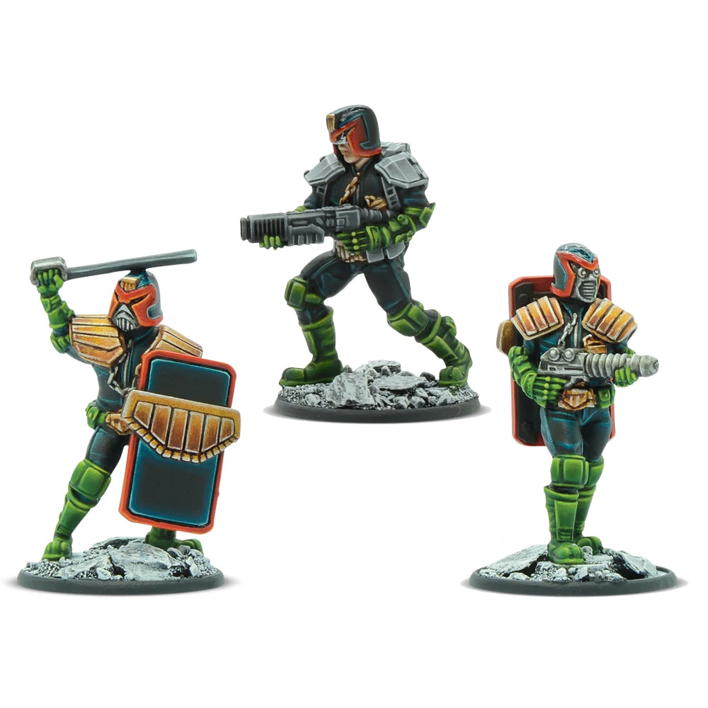 

Миниатюра Warlord Games Judge Dredd: Justice Department Riot Control