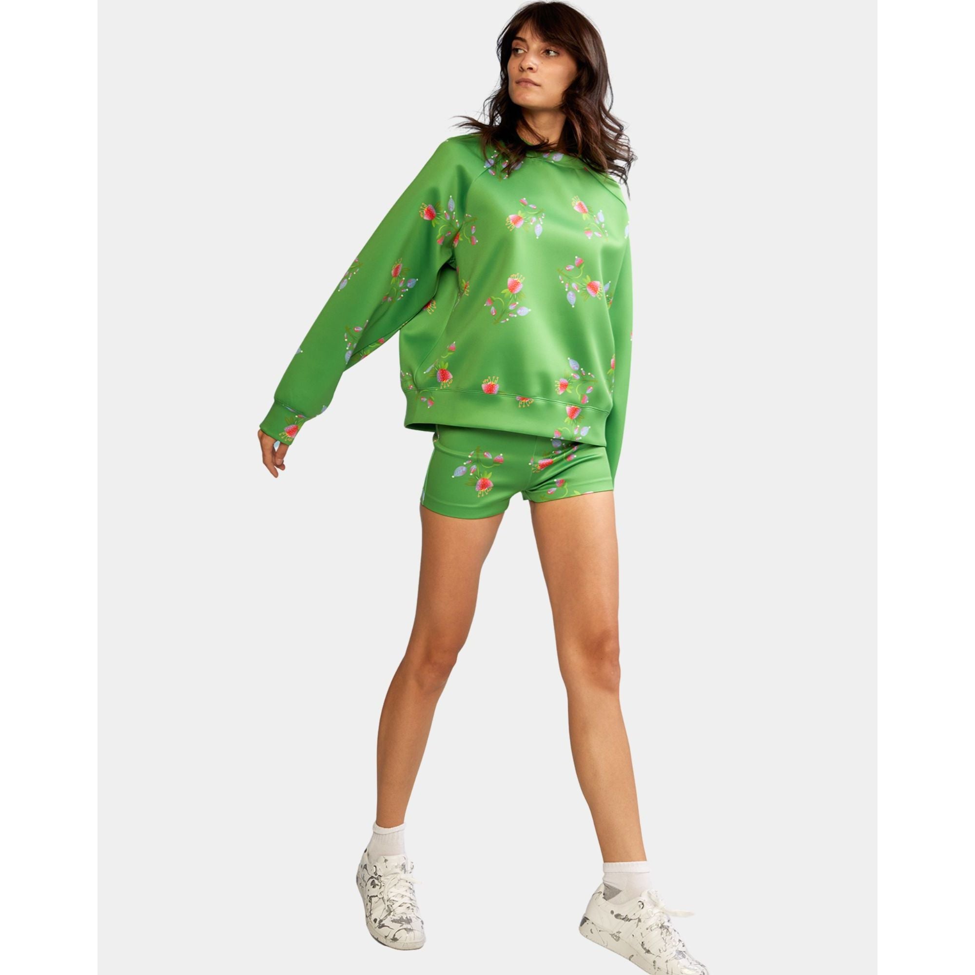 

Шорты Strawberry Bonded Cynthia Rowley, зеленый
