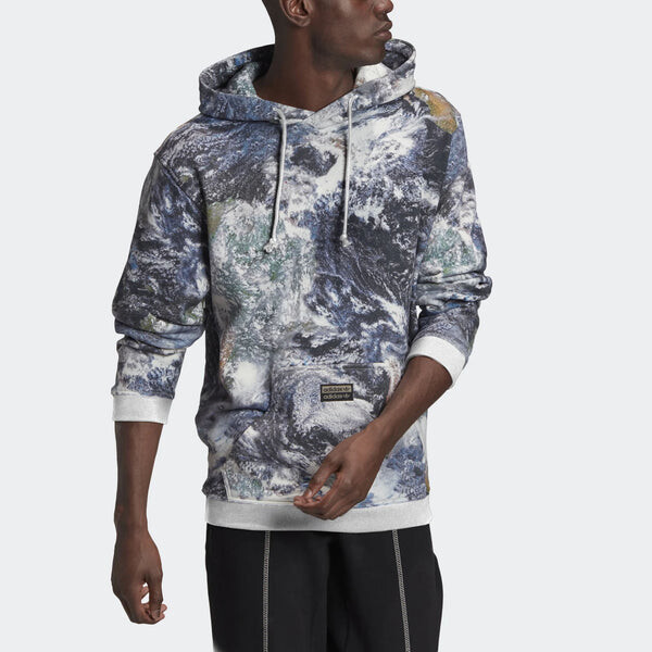 Толстовка originals d grp hoody earth printing sports Adidas, мультиколор — фото 3