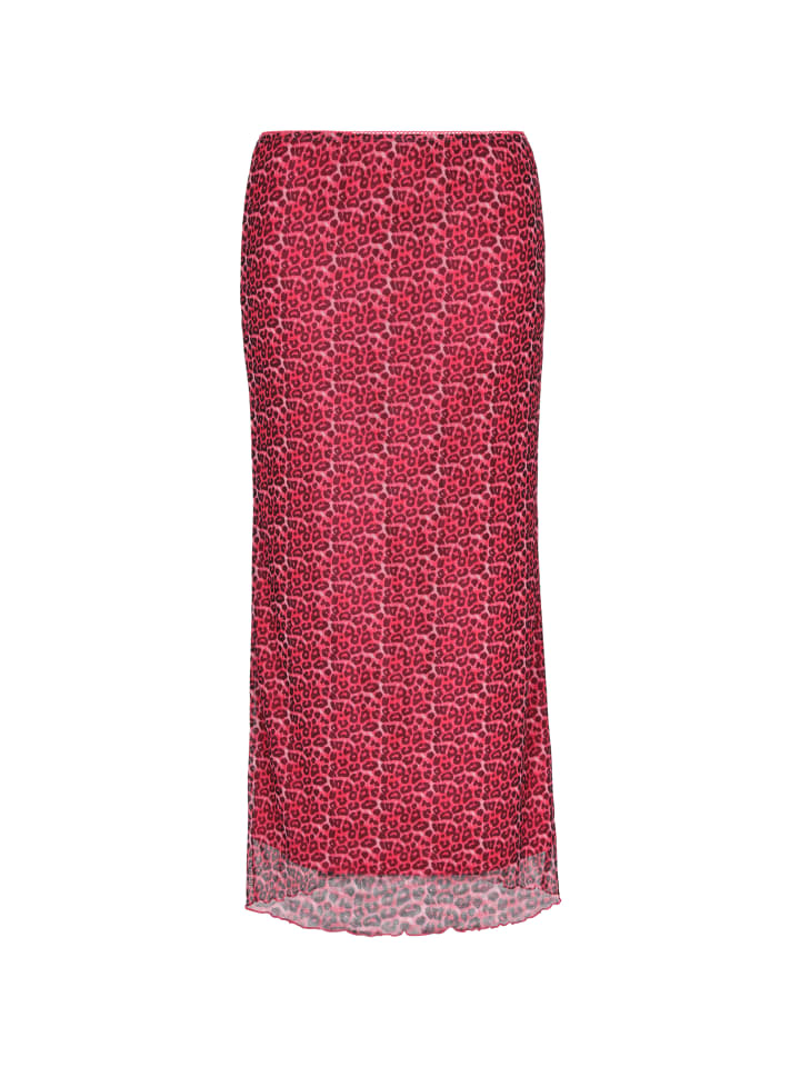 

Длинная юбка myMo ROCKS, цвет pink black