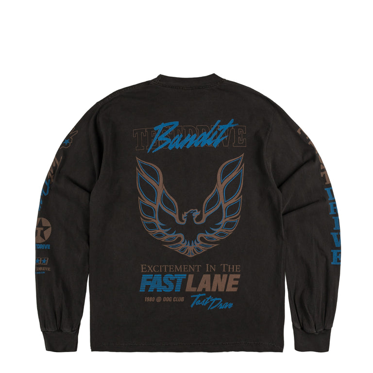 

Лонгислив bandit longsleeve Test Drive, черный