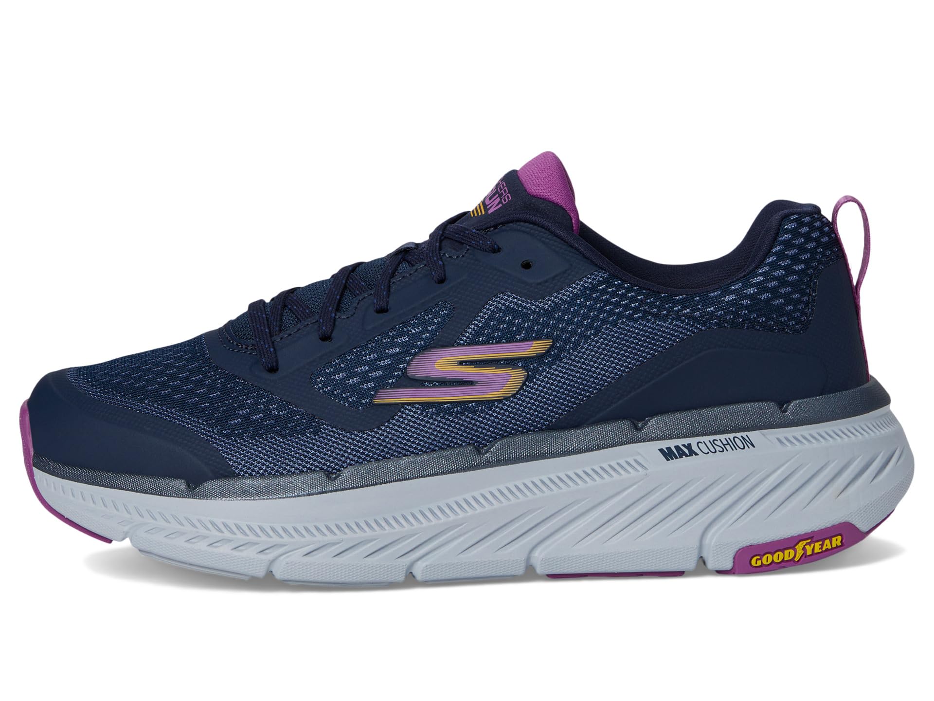 Кроссовки SKECHERS Max Cushioning Premier 2.0, Navy/Purple — фото 4