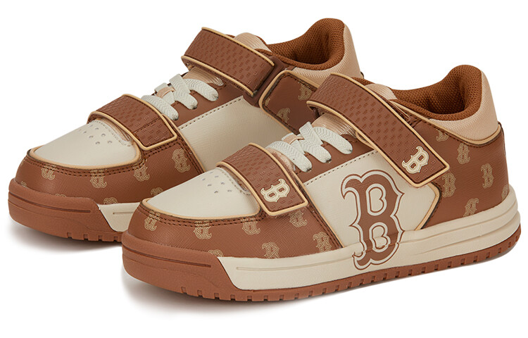 Кроссовки MLB Chunky Liner Kids Lifestyle Shoes Kids Mid-top Brown, коричневый — фото 3