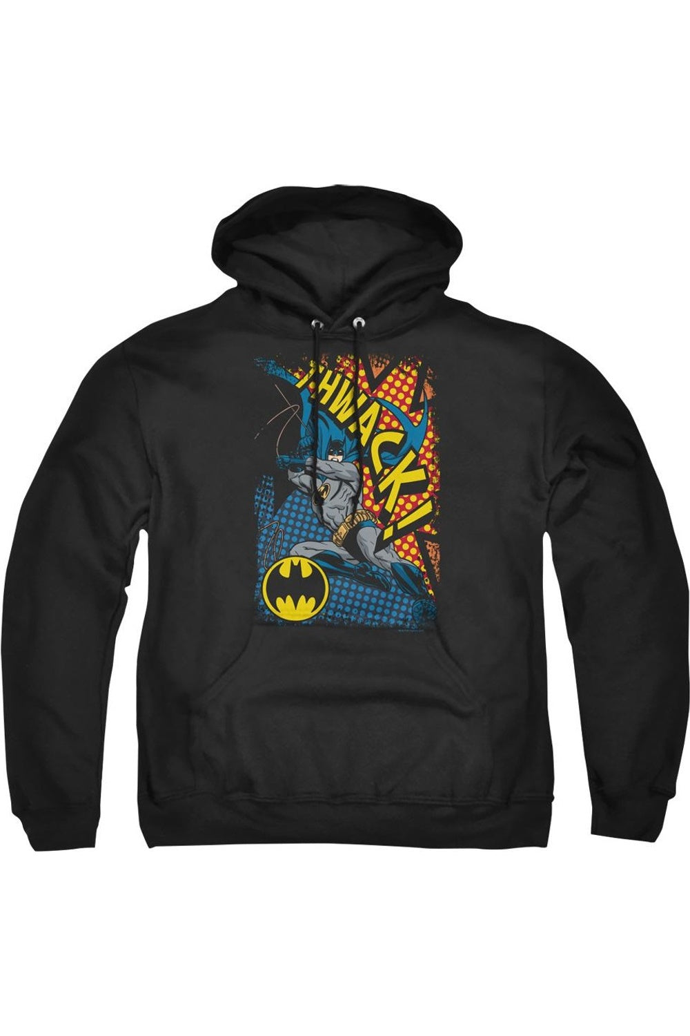 

Толстовка с капюшоном Batman Thwack для взрослых Gildan, черный