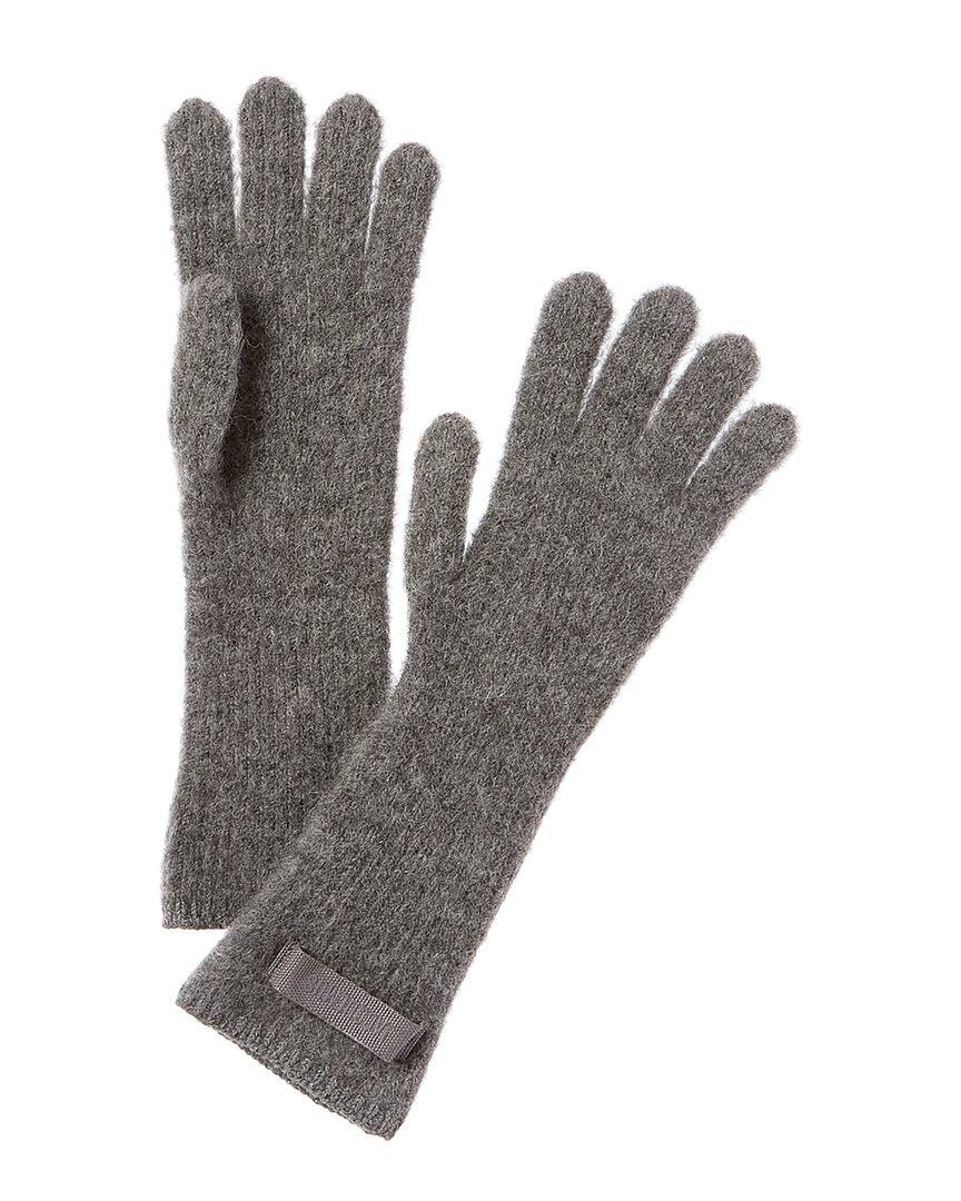 

Перчатки Jacquemus Les Gants Gros Alpaca и полушерстяные перчатки, серый