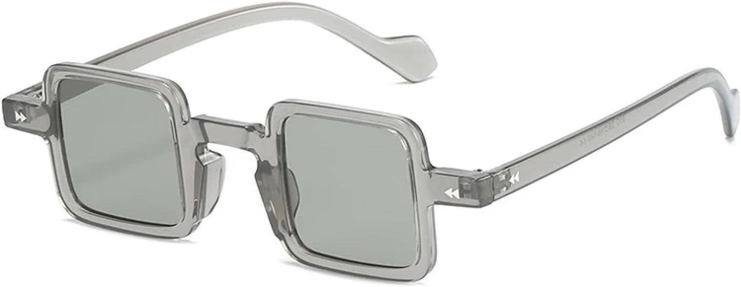 

Солнцезащитные очки с защитой от УФ-излучения UV400 для женщин и мужчин | Маленькие прозрачные линзы конфетных цветов с градиентом | для занятий спортом на открытом воздухе DSVIGF, Grey Grey