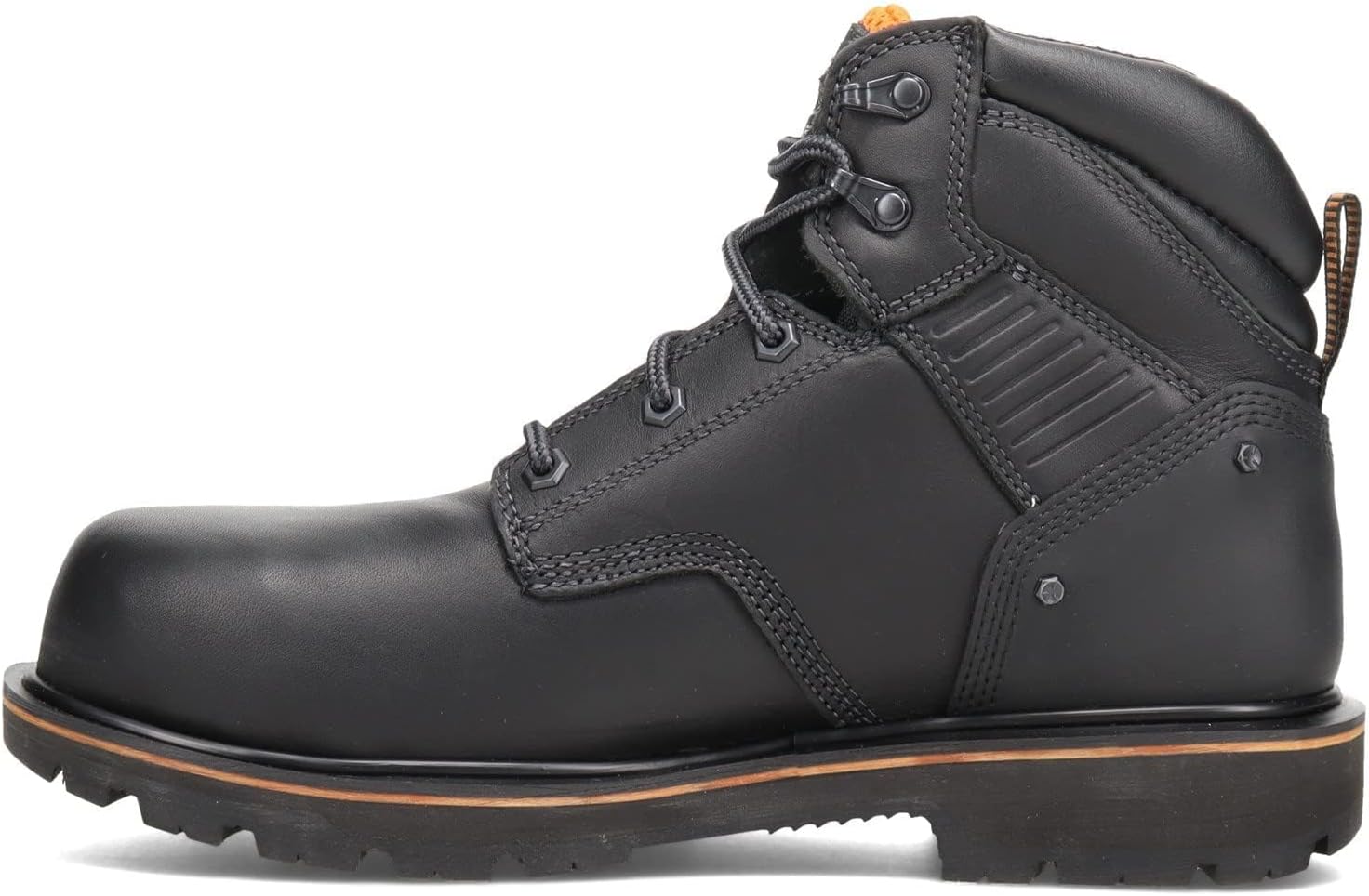 Timberland PRO мужские рабочие ботинки Ballast 6 дюймов с композитным защитным мысом, Black-2024 NEW, 7.5M — фото 3