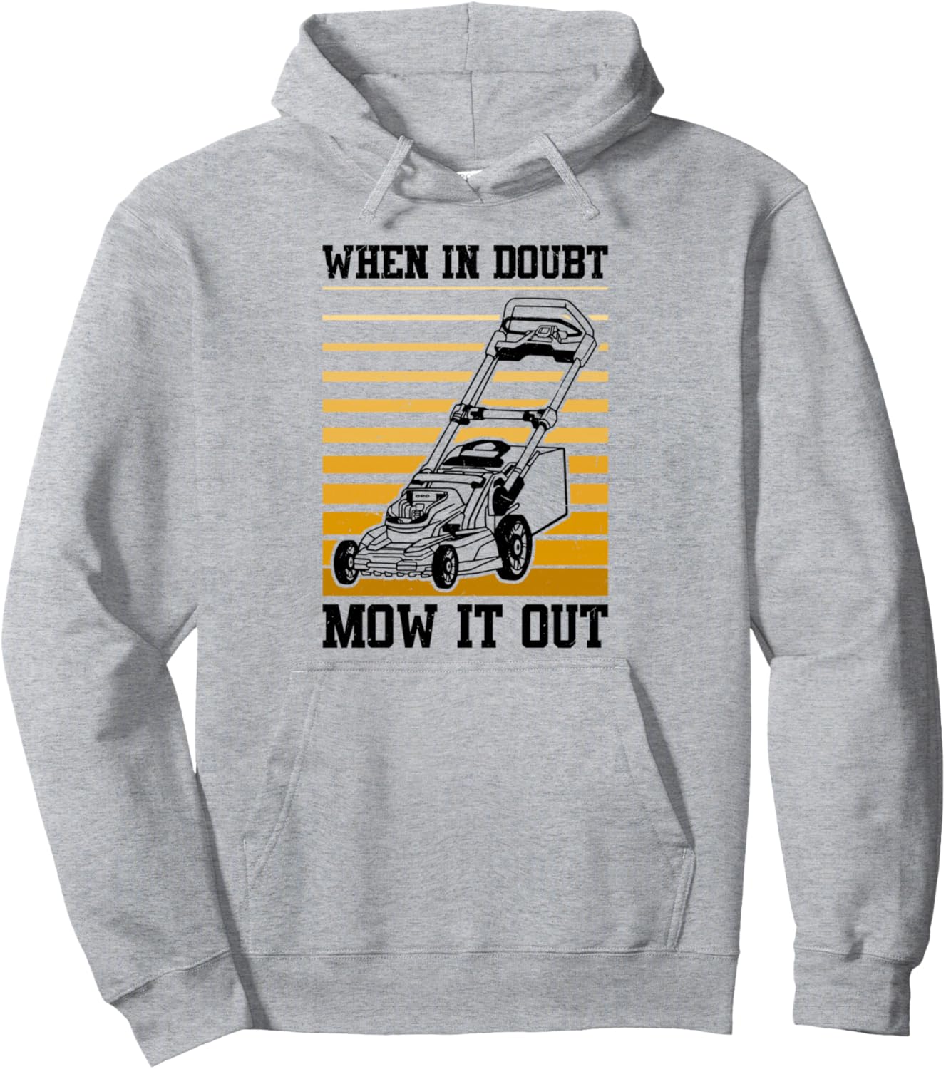 

Толстовка Lawn Mowing Lawn Mower Gardener Grass Gardening, серый