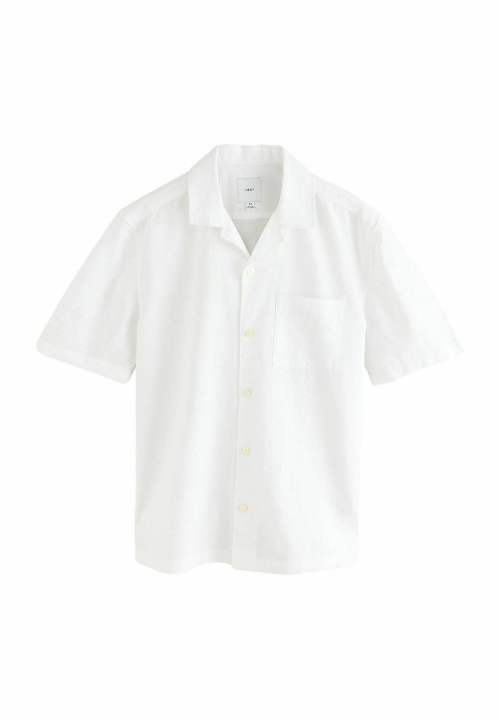 

Рубашка CUBAN COLLAR FIT Next, белый