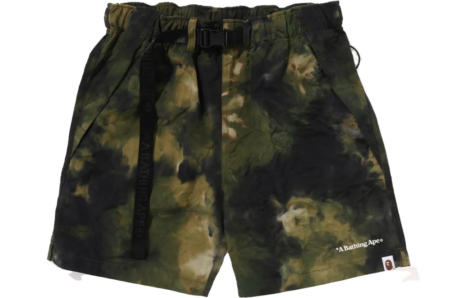 

Шорты BAPE Chusen Dye Eazy A Bathing Ape, зеленый