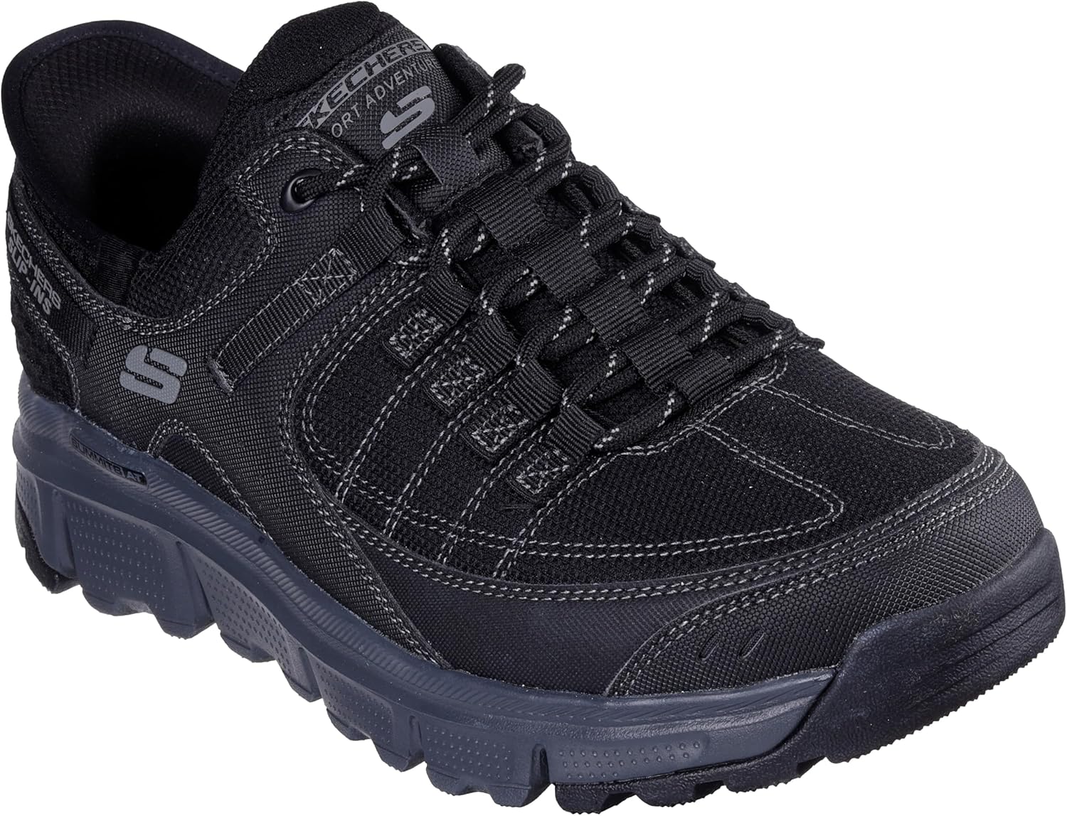 Мужские кроссовки Skechers Summits Hands Free Slip-in, черный/угольный — фото 4