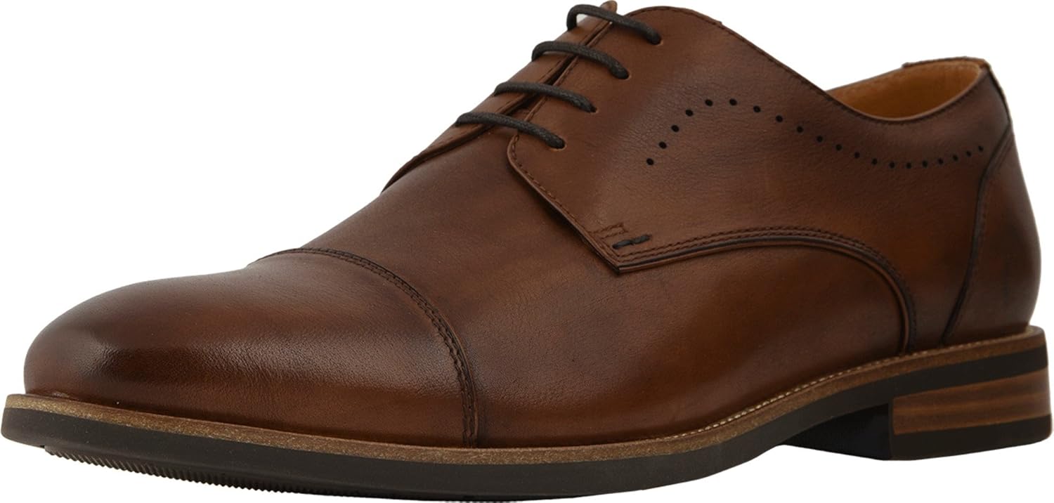 

Мужские оксфорды Florsheim Uptown с кап-то, Cognac Leather/Suede