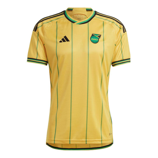 

Футболка Ямайка 23 домашняя майка Adidas, золотой
