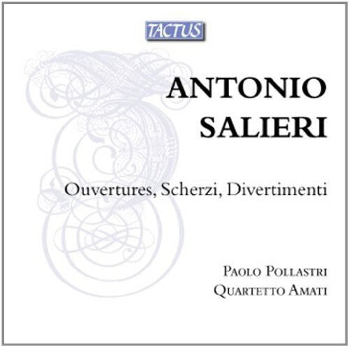 

CD диск Salieri: Ouvertures Scherzi Divertimenti