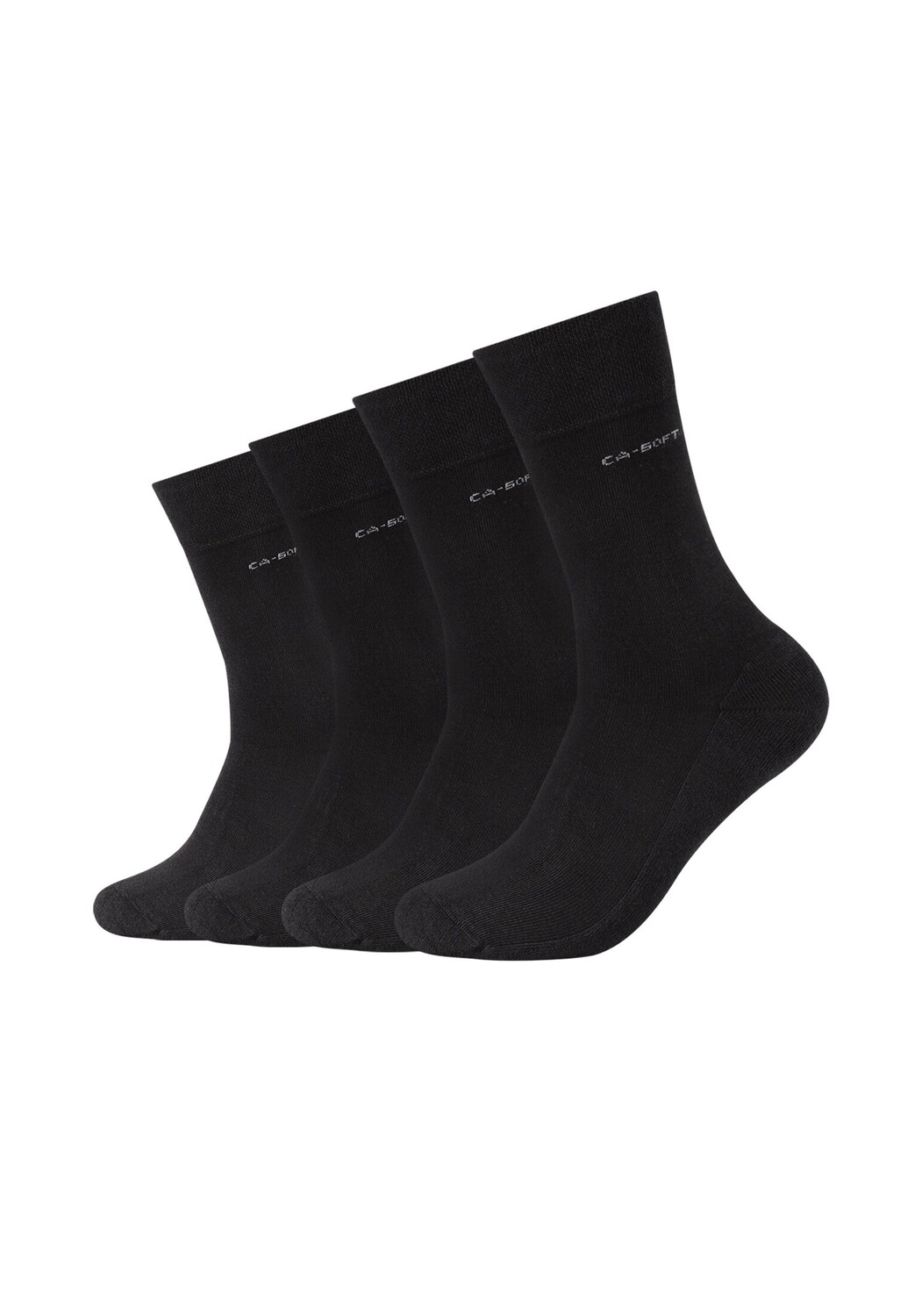 

Носки camano 4 шт ca soft, черный
