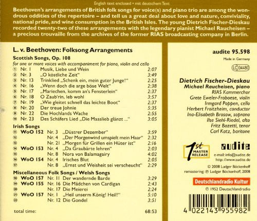 

CD диск Beethoven / Fischer-Dieskau / Poppen: Edition Fischer-Dieskau 3