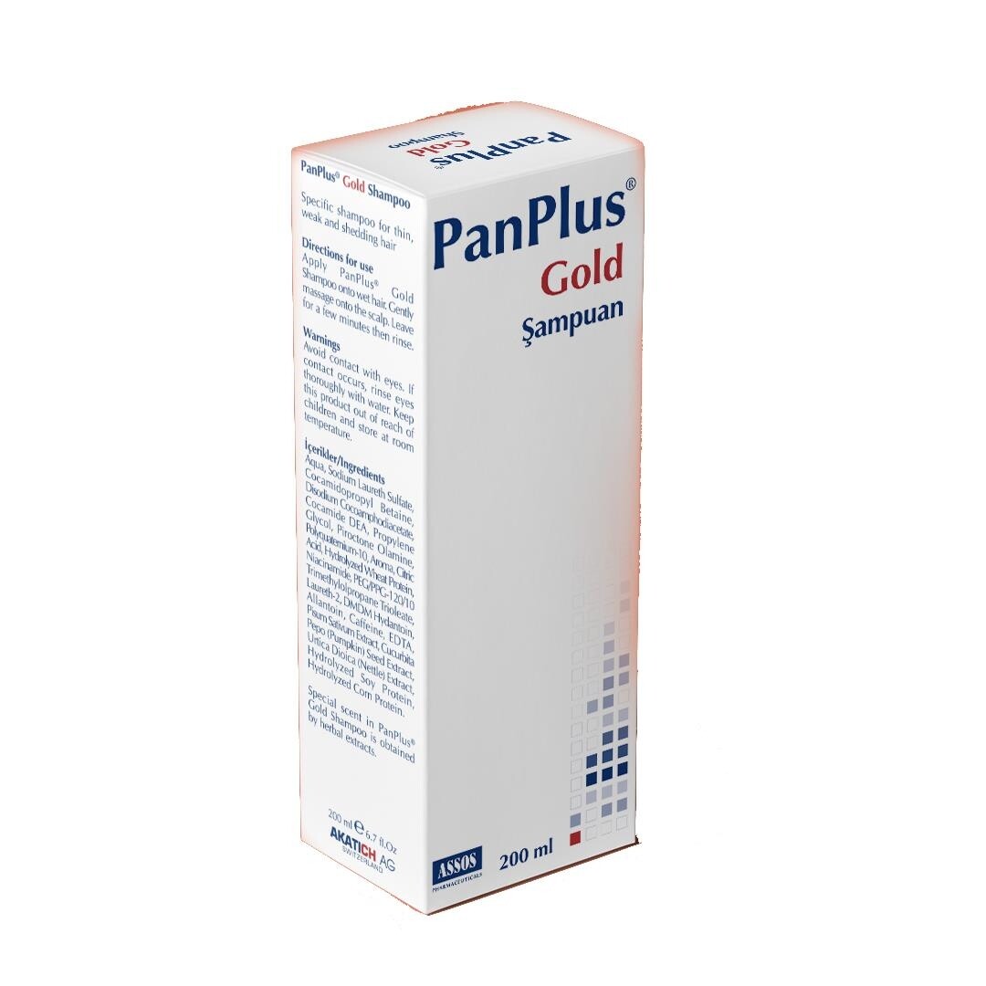 

PanPlus Gold 200 мл шампунь для тонких и выпадающих волос ASSOS
