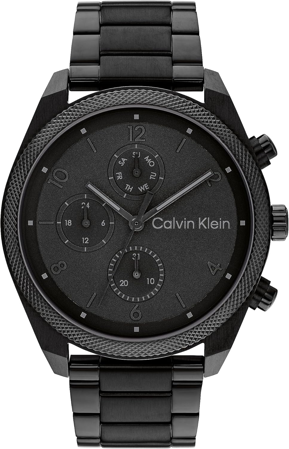 

Мужские многофункциональные часы Calvin Klein: уверенная элегантность, Black