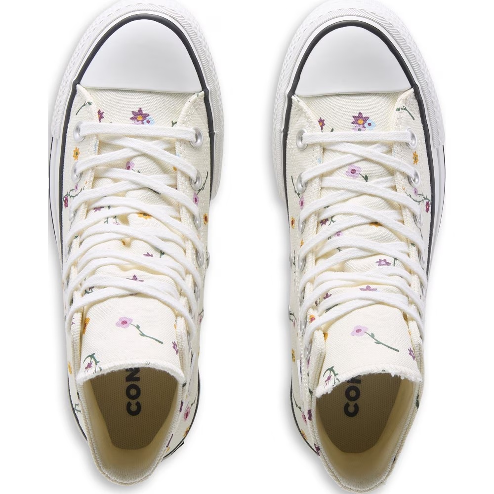 Кроссовки Chuck Taylor All Star на платформе с высоким подъемом Converse, мультиколор — фото 4