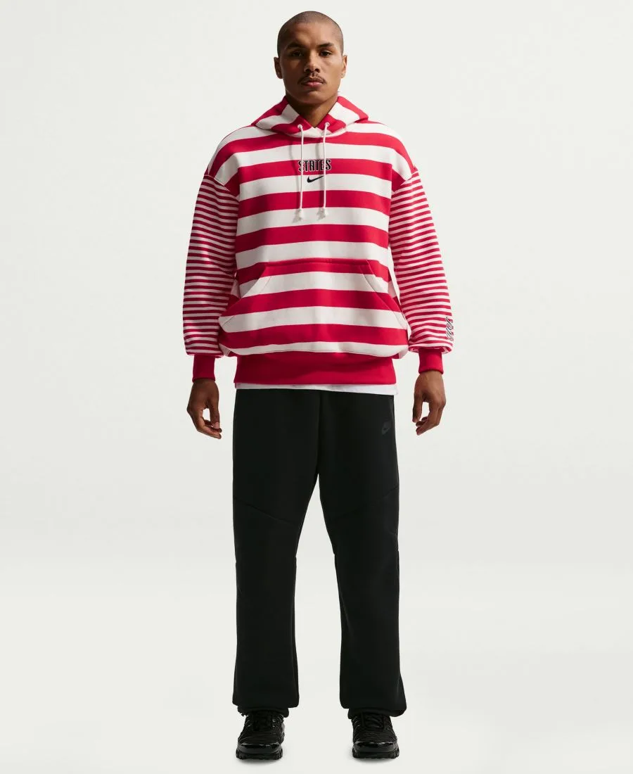 Толстовка USMNT Phoenix Oversized Nike, красный/белый