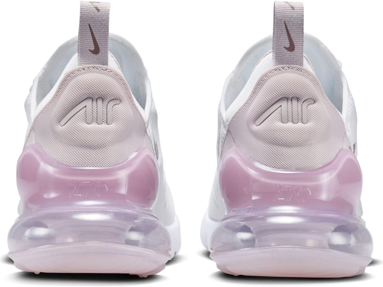 Женские кроссовки Nike Air Max 270, White Platinum Violet Smokey Mauve Black — фото 2