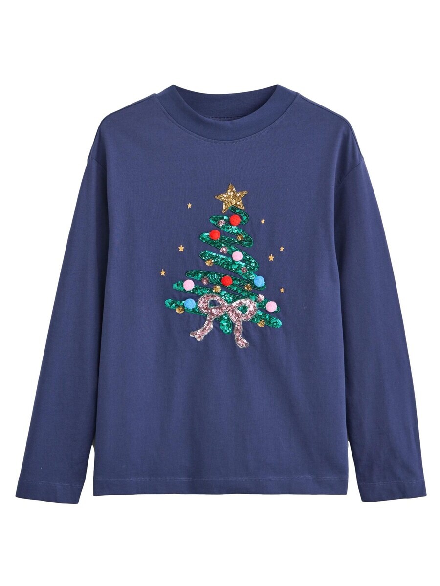 

Лонгслив Next Shirt, темно-синий