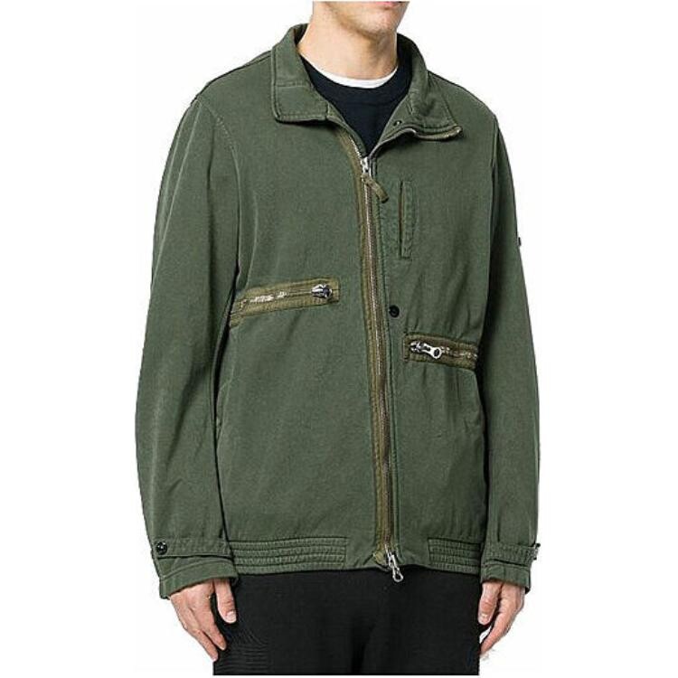 Куртка мужская зеленая Stone Island, зеленый — фото 3