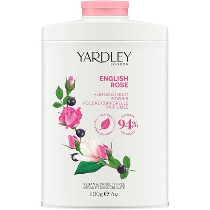 

Yardley London Парфюмированная пудра для тела «Английская роза» 200 г