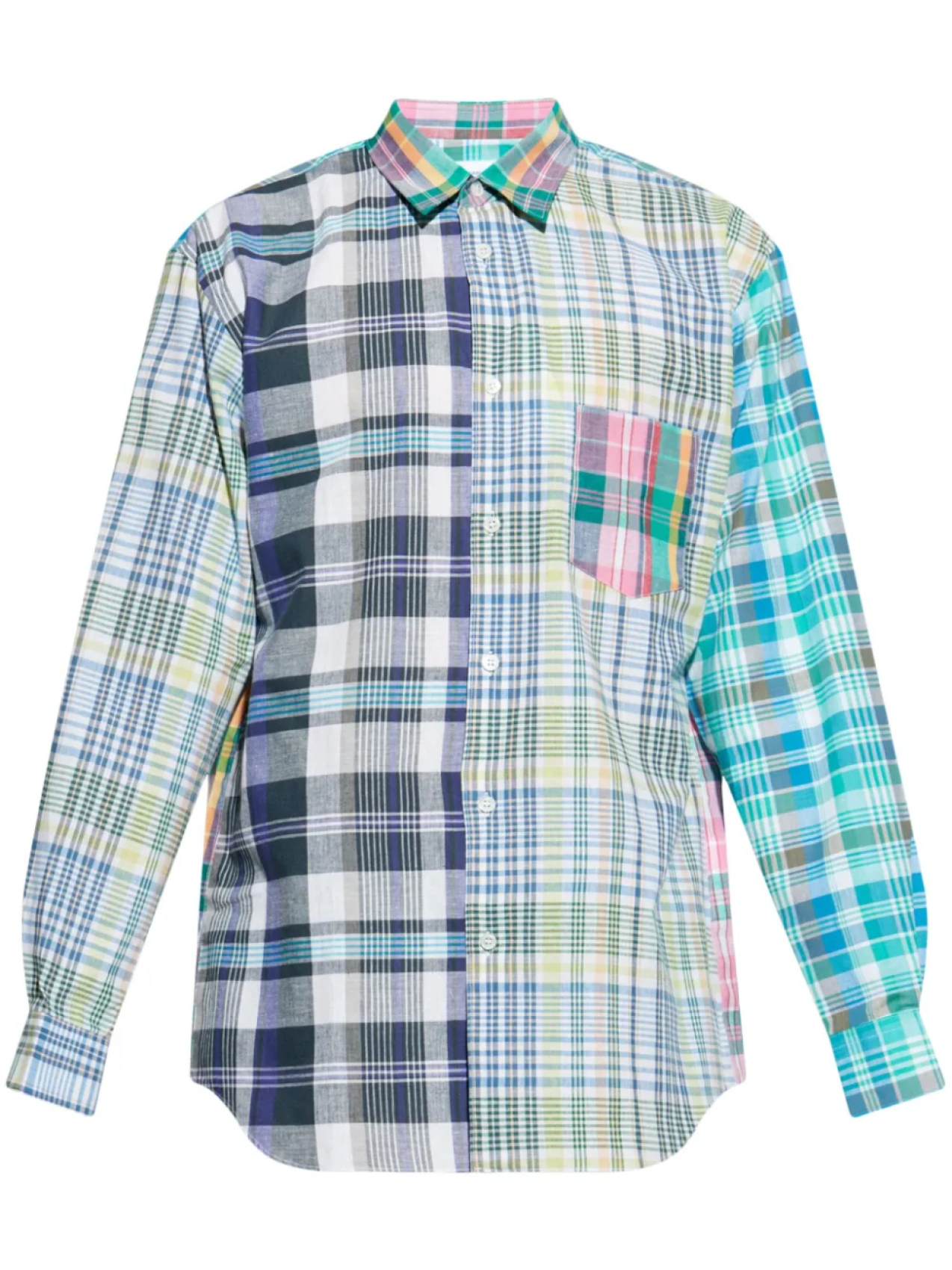 

Comme Des Garçons Shirt рубашка в клетку, коричневый